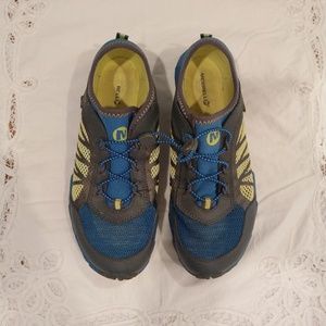 Merrell hydro run 2.0 hiking shoes size 5.5 boys